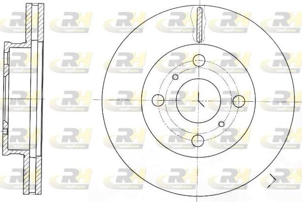 Roadhouse 61697.10 - Bremžu diski www.autospares.lv