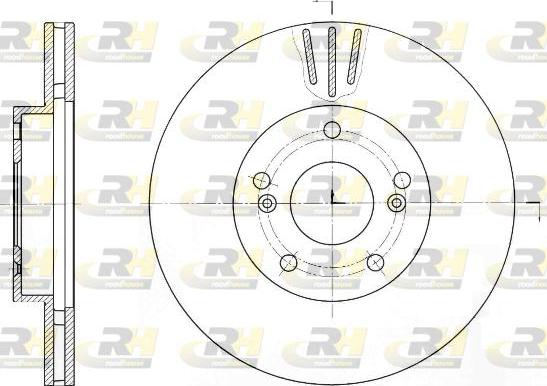 Roadhouse 61644.10 - Bremžu diski www.autospares.lv