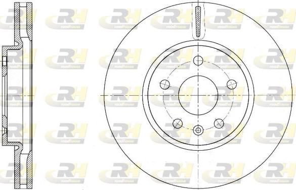 Roadhouse 61642.10 - Bremžu diski www.autospares.lv