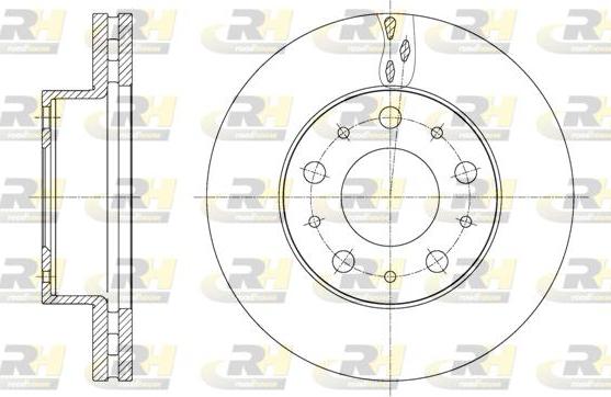 Roadhouse 61600.10 - Bremžu diski autospares.lv