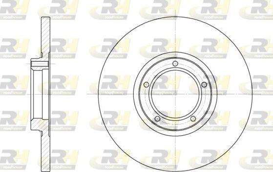 Roadhouse 6163.00 - Bremžu diski autospares.lv