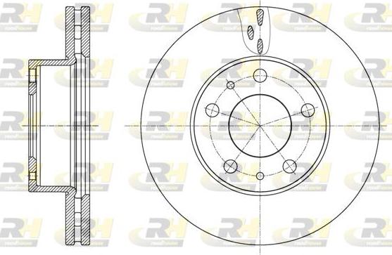 Roadhouse 61637.10 - Bremžu diski autospares.lv