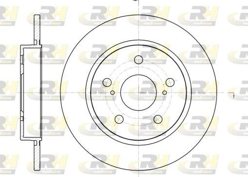 Roadhouse 61044.00 - Bremžu diski www.autospares.lv