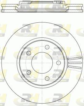 Roadhouse 61047.10 - Bremžu diski autospares.lv