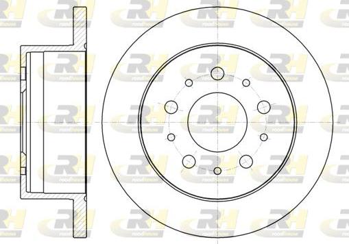 Roadhouse 61055.00 - Bremžu diski autospares.lv