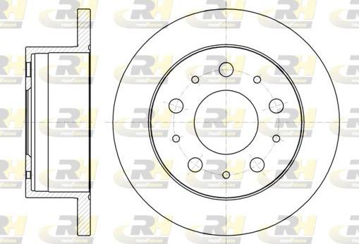 Roadhouse 61056.00 - Brake Disc www.autospares.lv