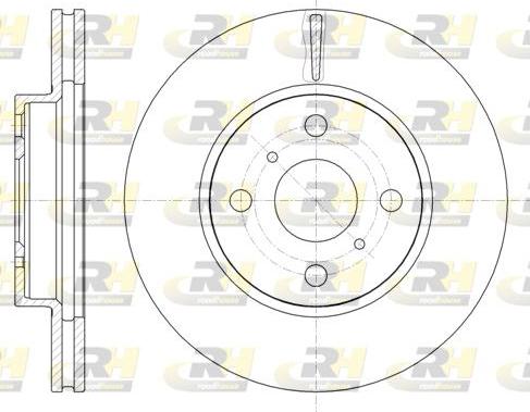 Roadhouse 61005.10 - Bremžu diski www.autospares.lv