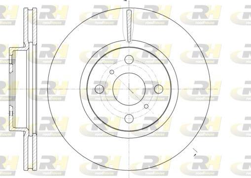 Roadhouse 61006.10 - Bremžu diski www.autospares.lv