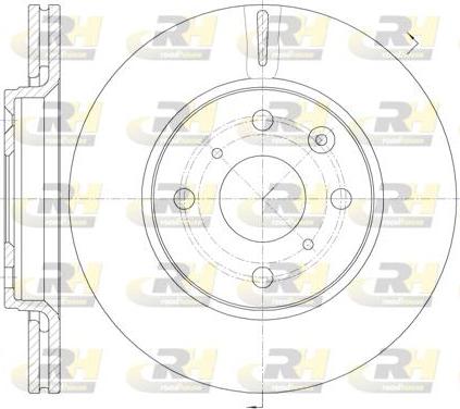 Roadhouse 61003.10 - Тормозной диск www.autospares.lv