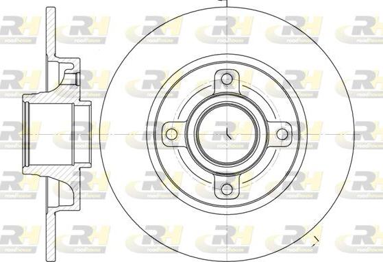 Roadhouse 61014.00 - Bremžu diski autospares.lv