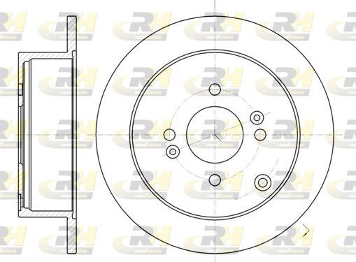 Roadhouse 61024.00 - Bremžu diski autospares.lv