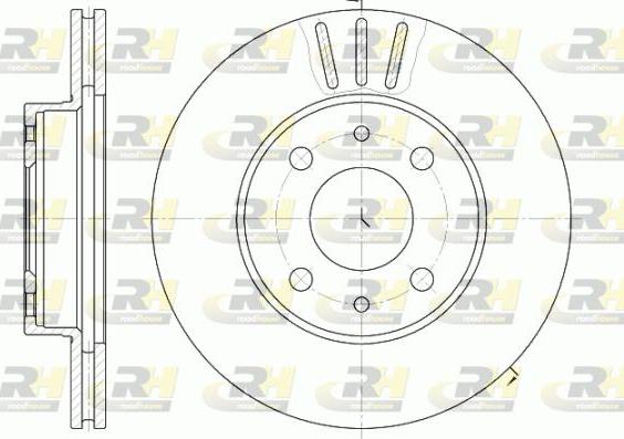 Roadhouse 6107.10 - Bremžu diski autospares.lv