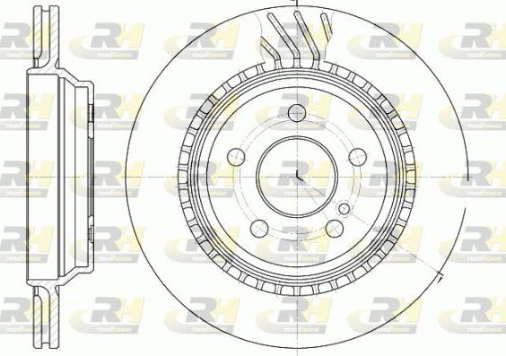 Roadhouse 61072.10 - Bremžu diski www.autospares.lv