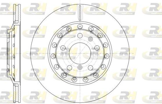 Roadhouse 61155.10 - Bremžu diski autospares.lv