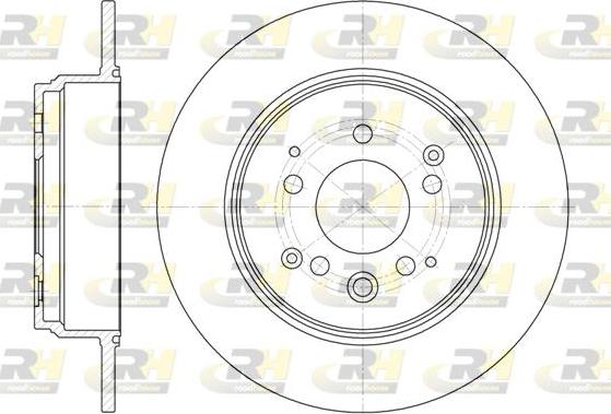 Roadhouse 61157.00 - Bremžu diski www.autospares.lv