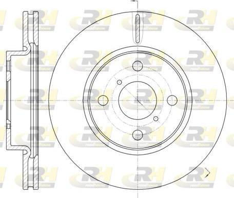 Roadhouse 61169.10 - Bremžu diski www.autospares.lv