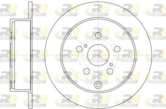 Roadhouse 61168.00 - Bremžu diski autospares.lv