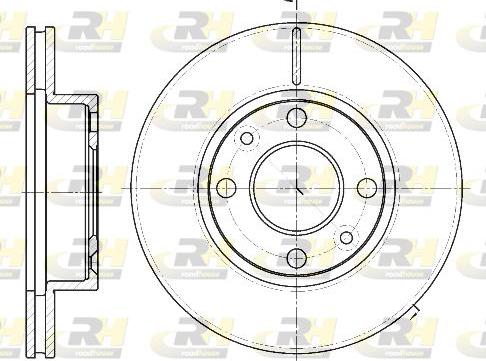 Roadhouse 61162.10 - Brake Disc www.autospares.lv