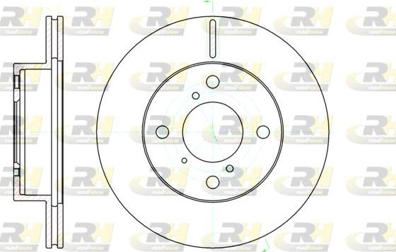 Roadhouse 61104.10 - Bremžu diski www.autospares.lv