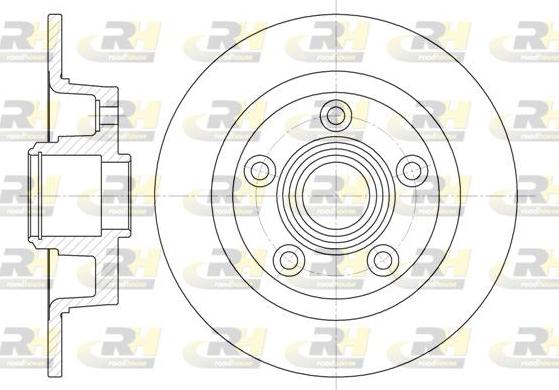 Roadhouse 61114.00 - Bremžu diski www.autospares.lv