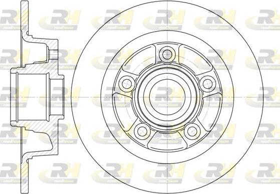 Roadhouse 61115.00 - Bremžu diski www.autospares.lv