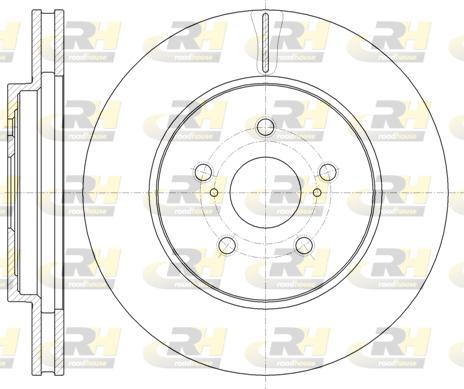 Roadhouse 61136.10 - Тормозной диск www.autospares.lv