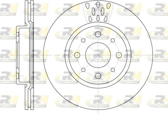 Roadhouse 6189.10 - Bremžu diski autospares.lv