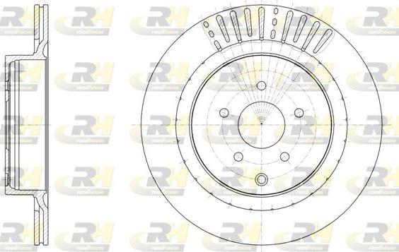 Roadhouse 61897.10 - Bremžu diski www.autospares.lv