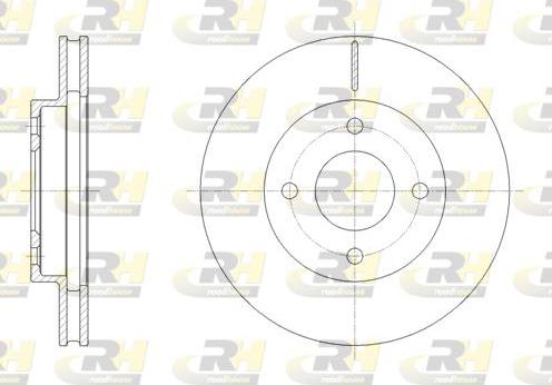 Roadhouse 61849.10 - Bremžu diski autospares.lv