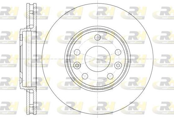 Roadhouse 61344.10 - Bremžu diski www.autospares.lv