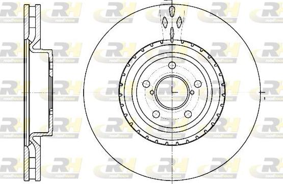 Roadhouse 61341.10 - Bremžu diski autospares.lv