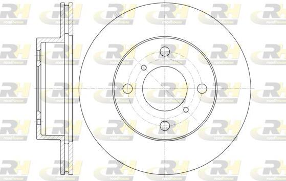 Roadhouse 61353.10 - Bremžu diski www.autospares.lv