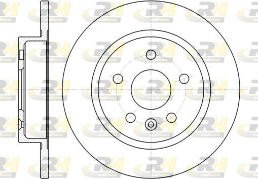 Roadhouse 61316.00 - Bremžu diski www.autospares.lv