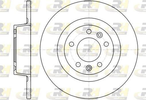 Roadhouse 61312.00 - Bremžu diski www.autospares.lv