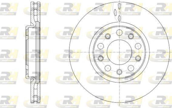 Roadhouse 61389.10 - Brake Disc www.autospares.lv