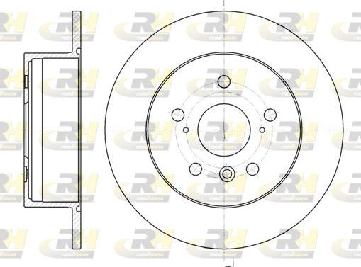 Roadhouse 61327.00 - Bremžu diski autospares.lv