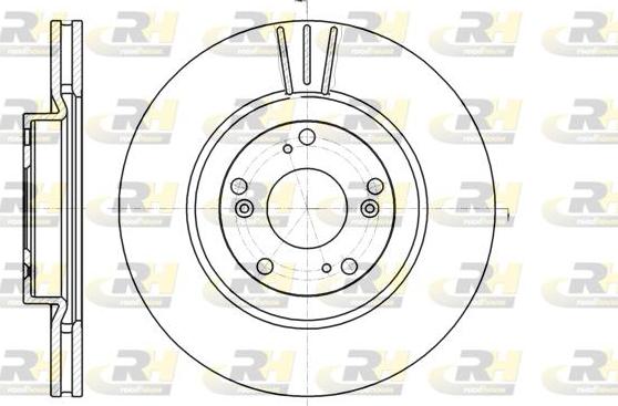 Roadhouse 61297.10 - Bremžu diski www.autospares.lv