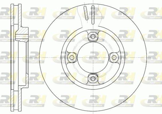 Roadhouse 61248.10 - Bremžu diski autospares.lv