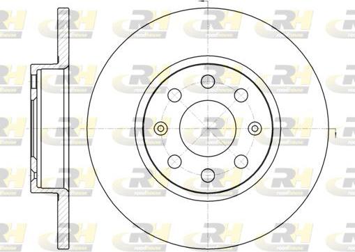 Roadhouse 61209.00 - Bremžu diski www.autospares.lv