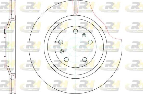 Roadhouse 61206.10 - Bremžu diski www.autospares.lv