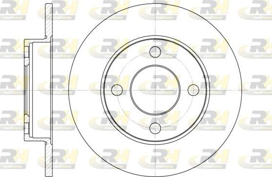 Roadhouse 6120.00 - Bremžu diski www.autospares.lv