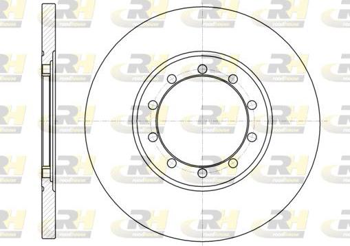 Roadhouse 61201.00 - Brake Disc www.autospares.lv