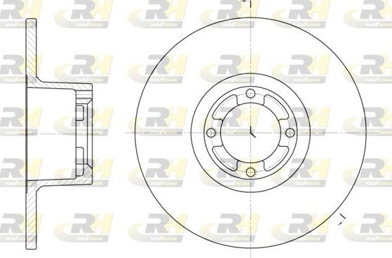 Roadhouse 61219.00 - Bremžu diski www.autospares.lv