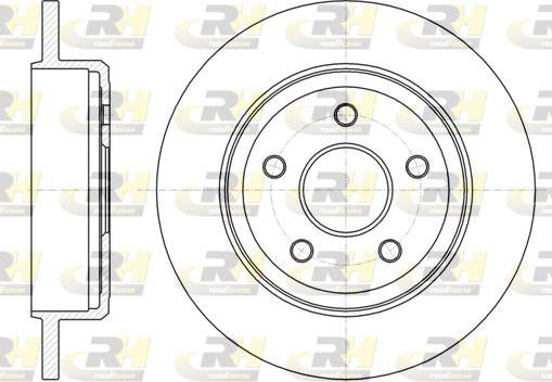 Roadhouse 61211.00 - Bremžu diski www.autospares.lv