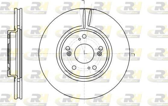 Roadhouse 61218.10 - Bremžu diski www.autospares.lv