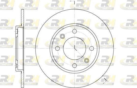 Roadhouse 6128.00 - Тормозной диск www.autospares.lv