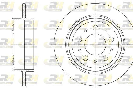 Roadhouse 61224.00 - Bremžu diski www.autospares.lv