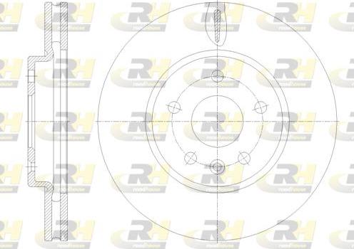 Roadhouse 61793.10 - Bremžu diski www.autospares.lv