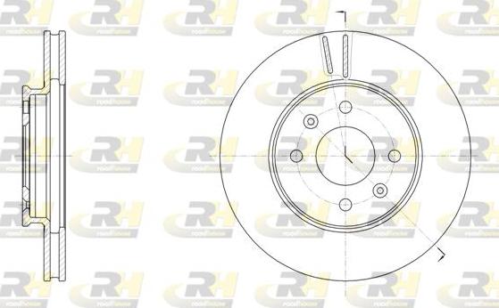 Roadhouse 61784.10 - Bremžu diski www.autospares.lv