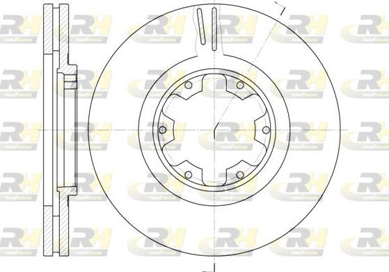 Roadhouse 6899.10 - Bremžu diski autospares.lv